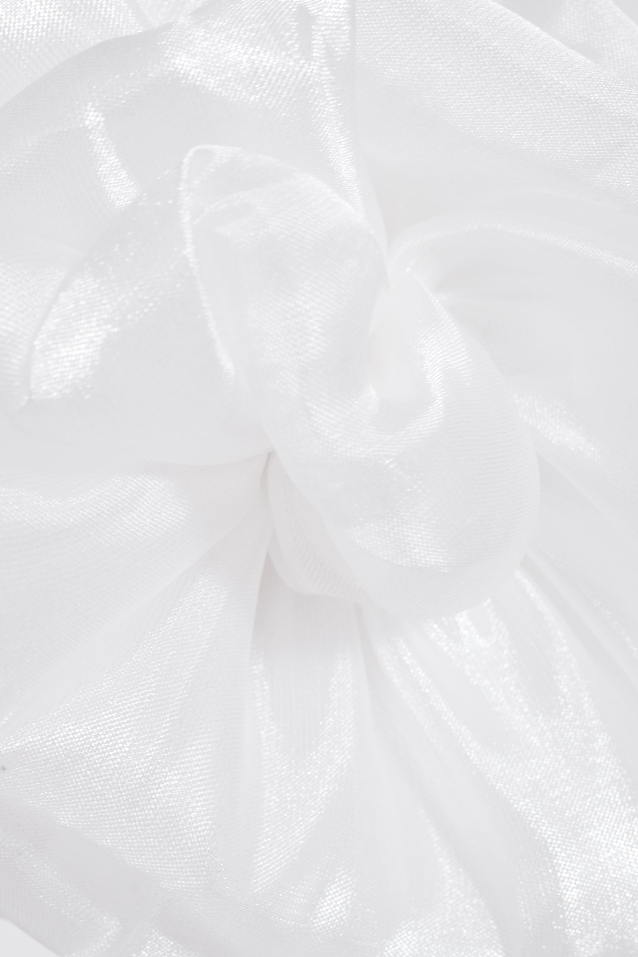 White Chiffon Flower