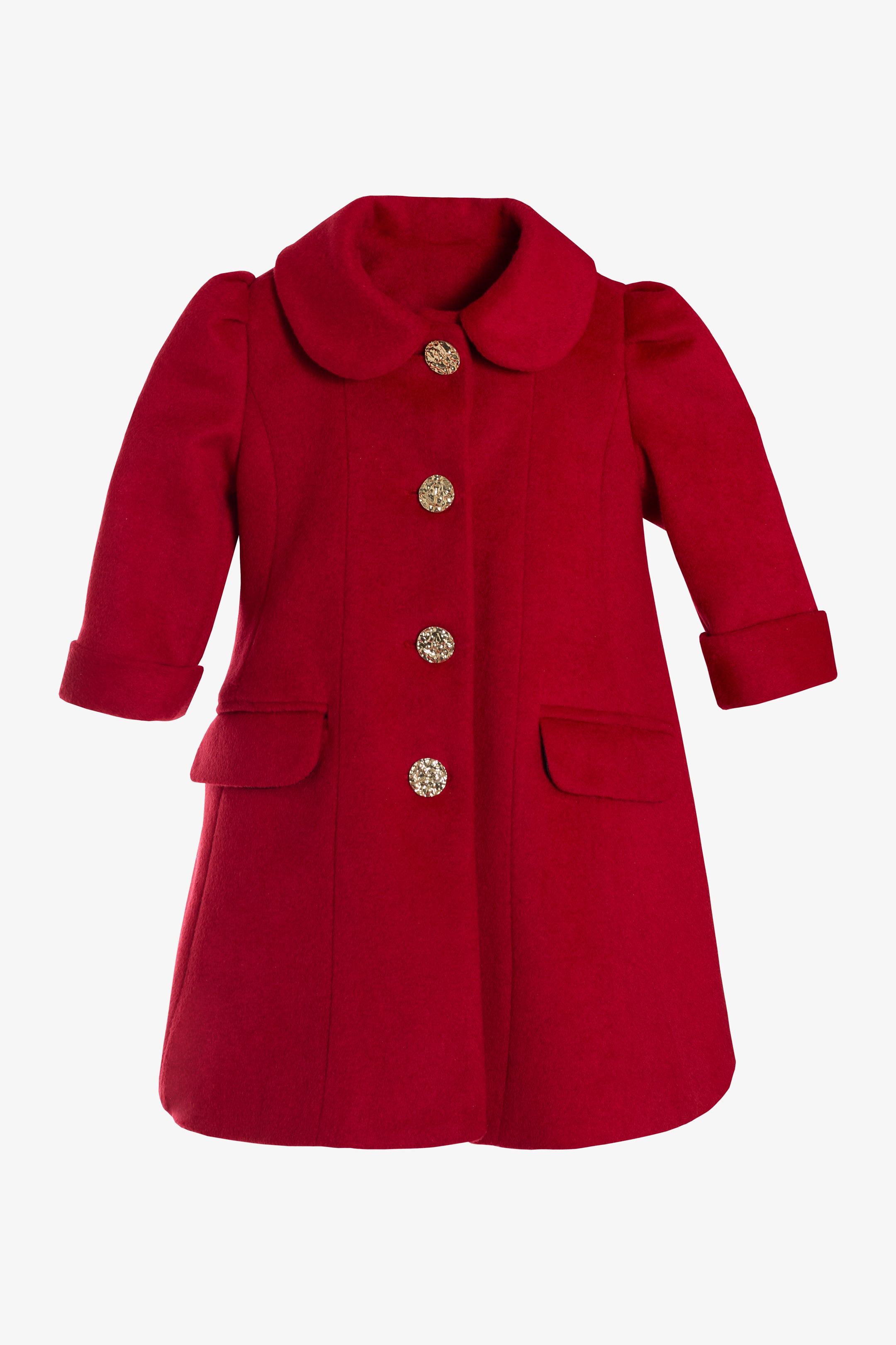 Abrigo Leonor kids rojo