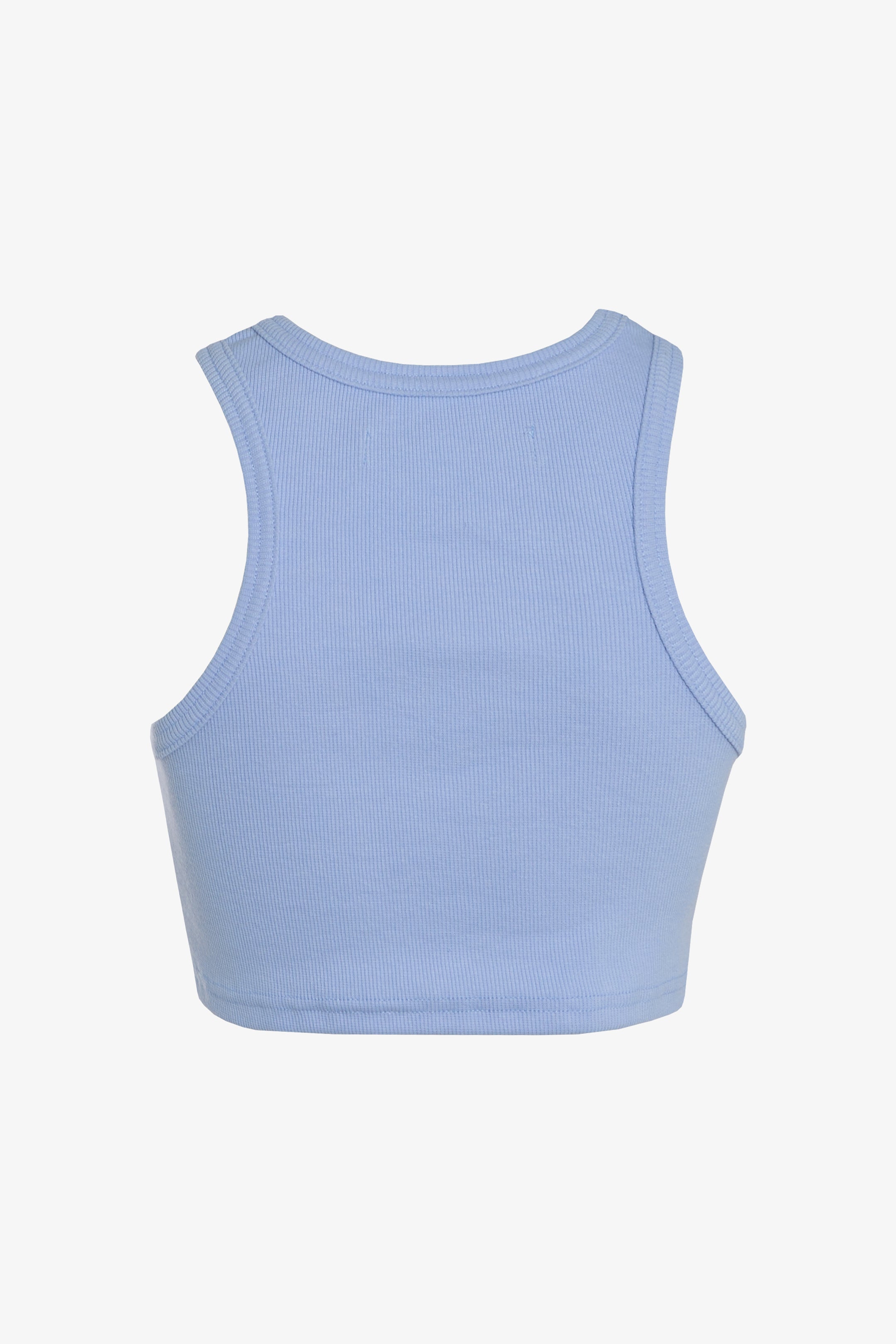 Crop top santorini celeste