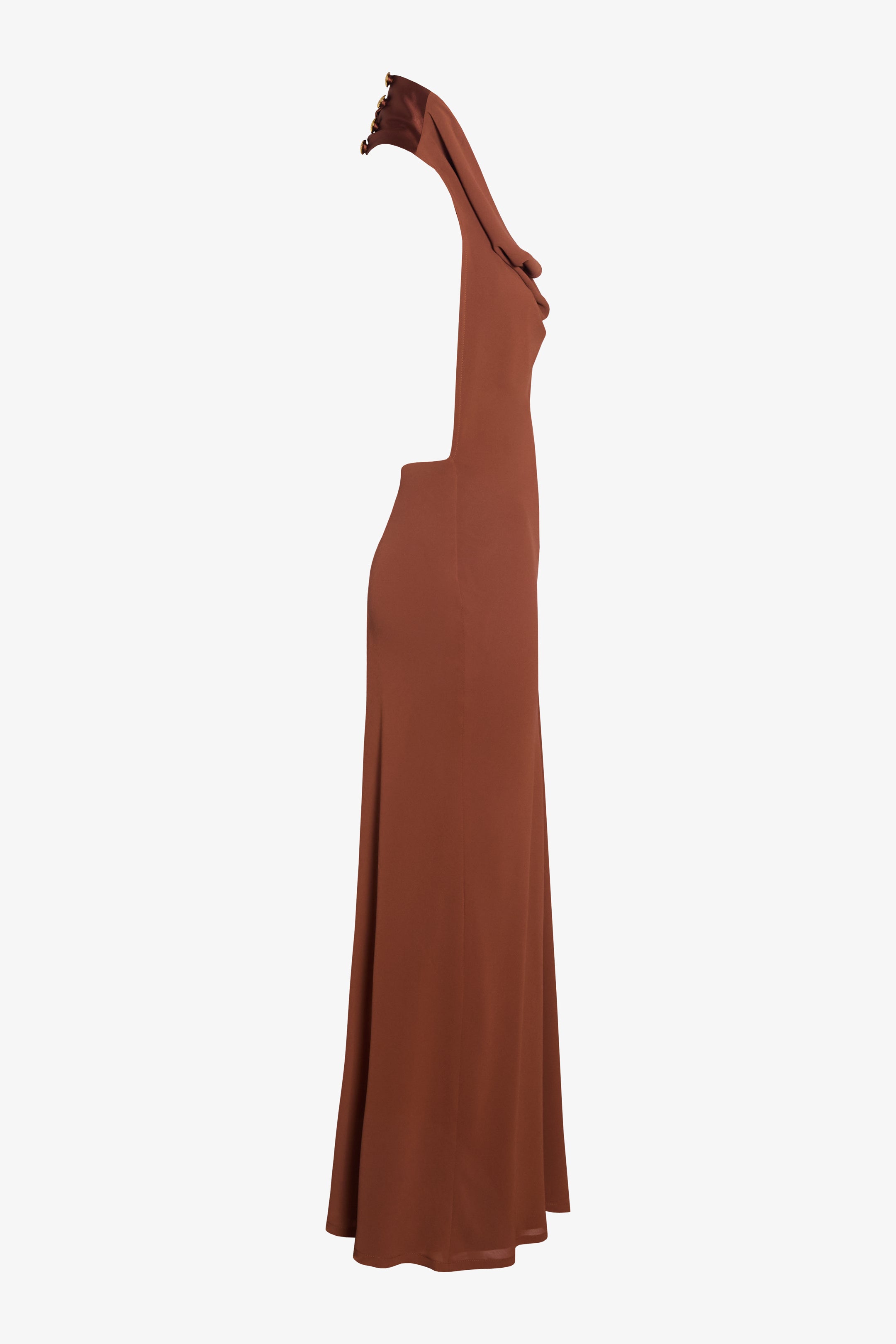 Vestido paris terracota