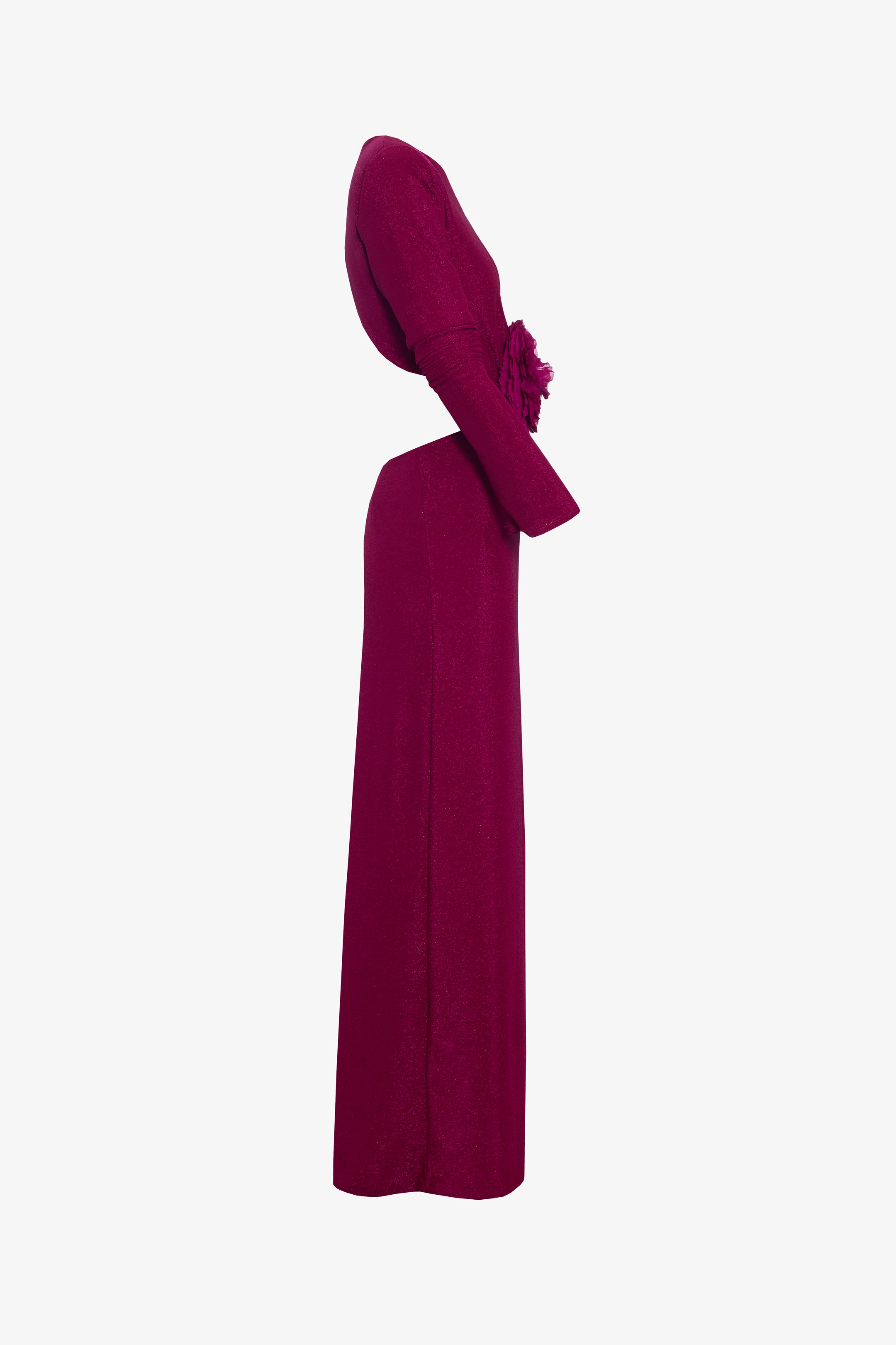 Vestido La orquídea fucsia