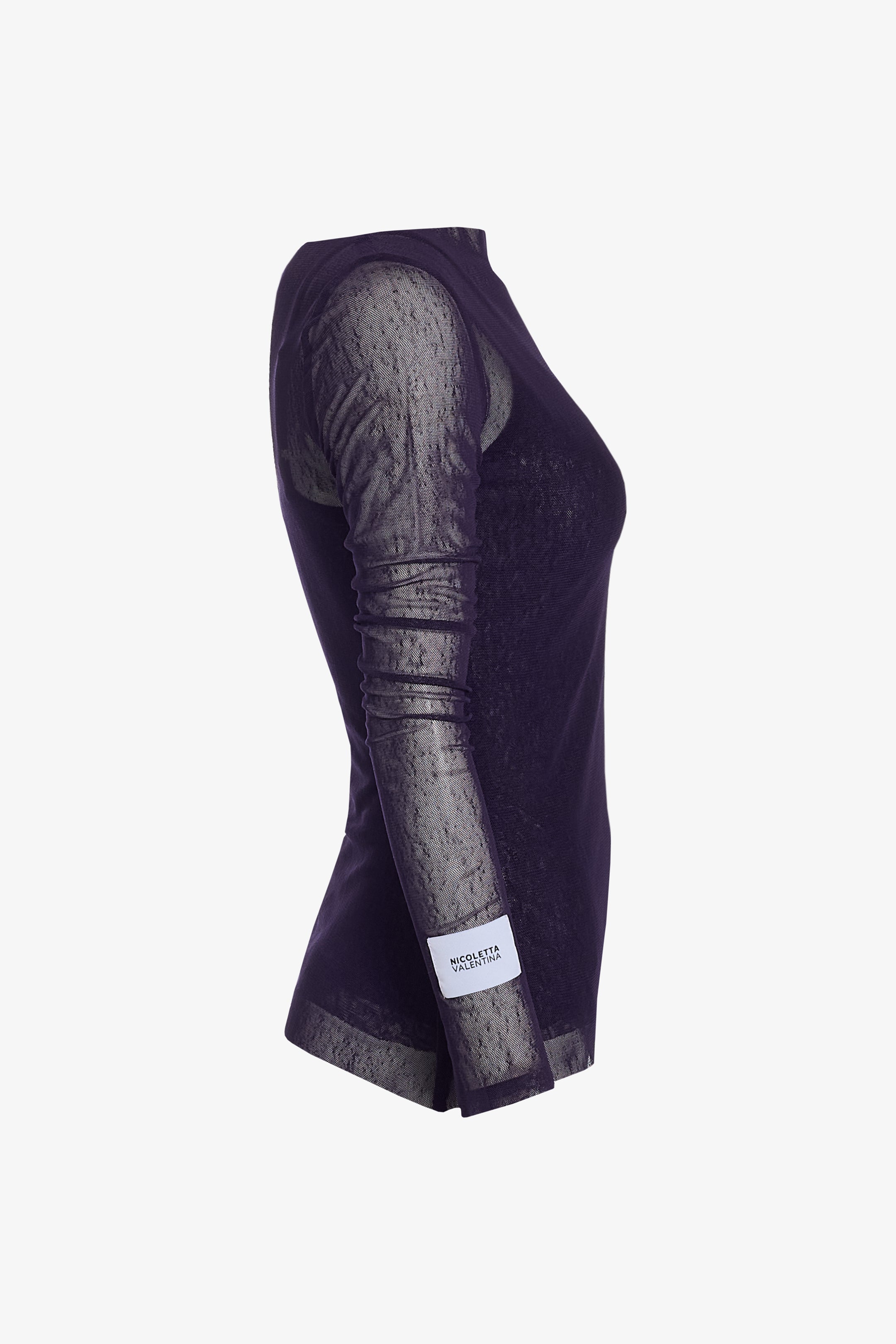 Polera Rayos X morada