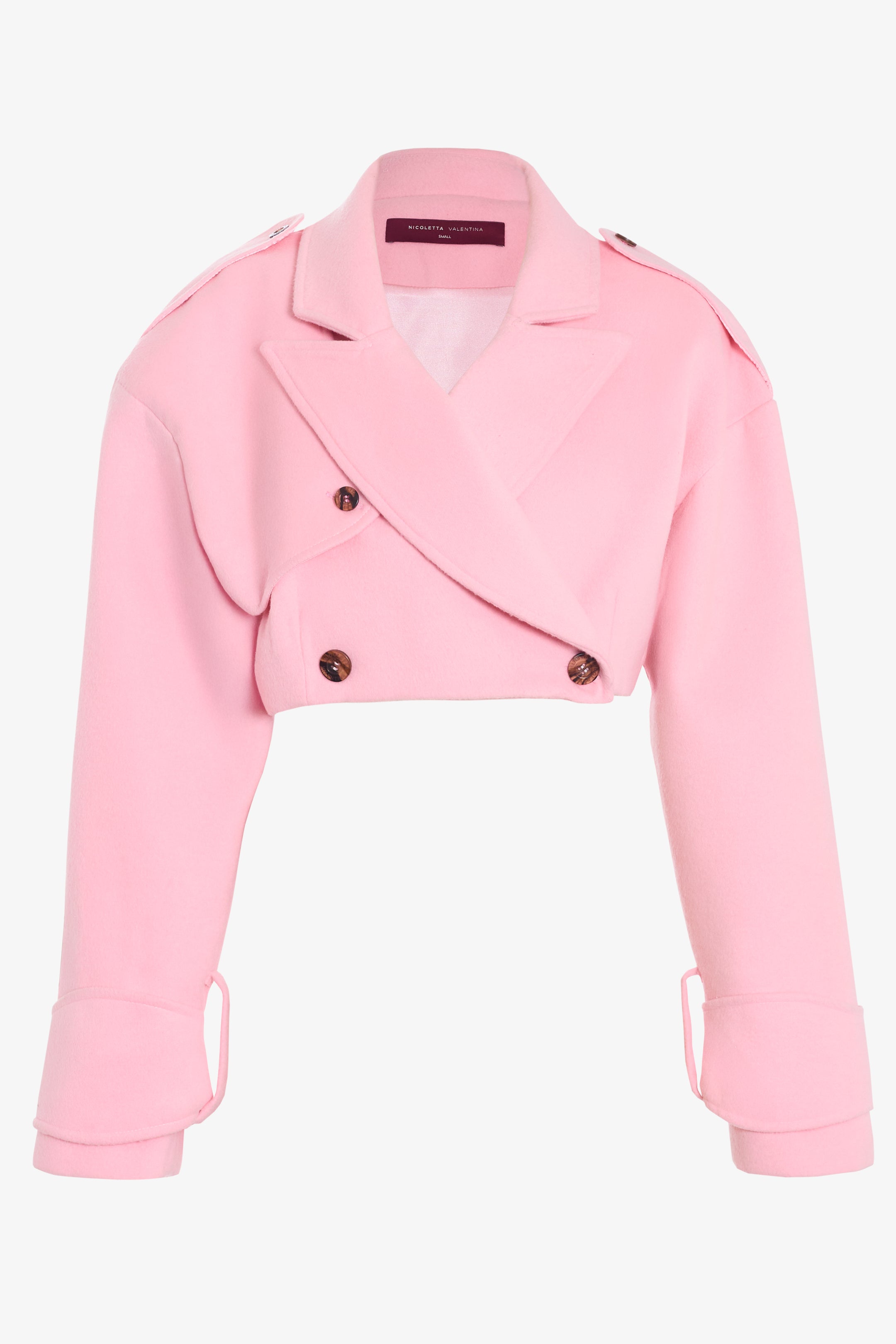 Chaqueta clara rosa