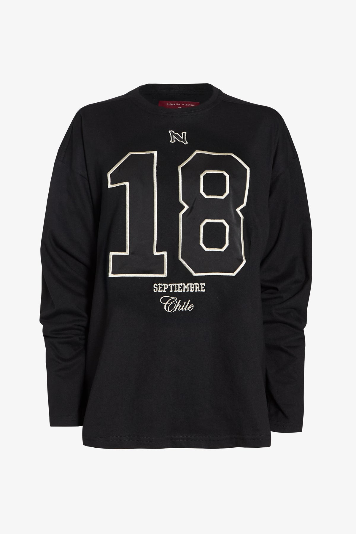 Polera 18 Negra