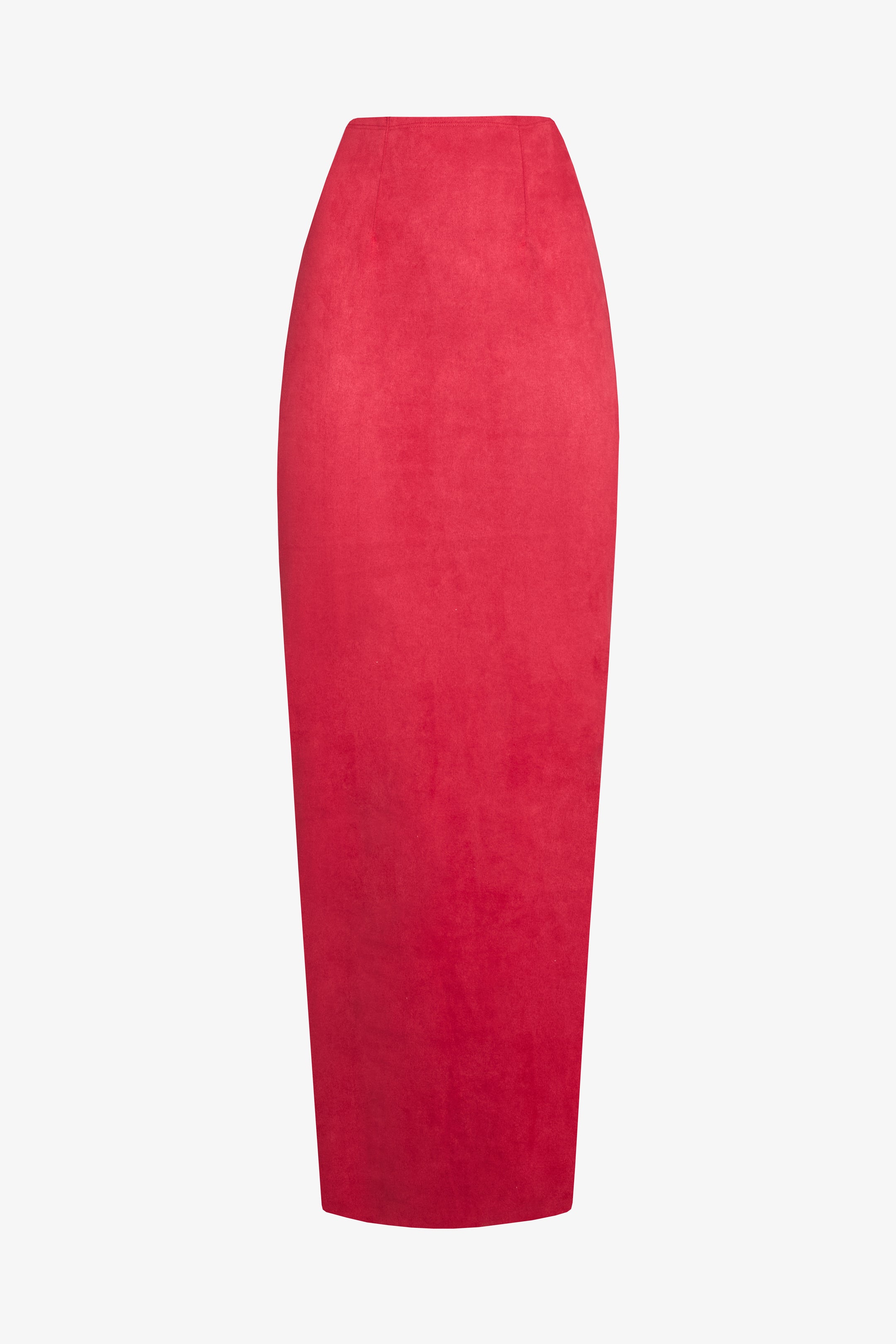 Falda milos roja