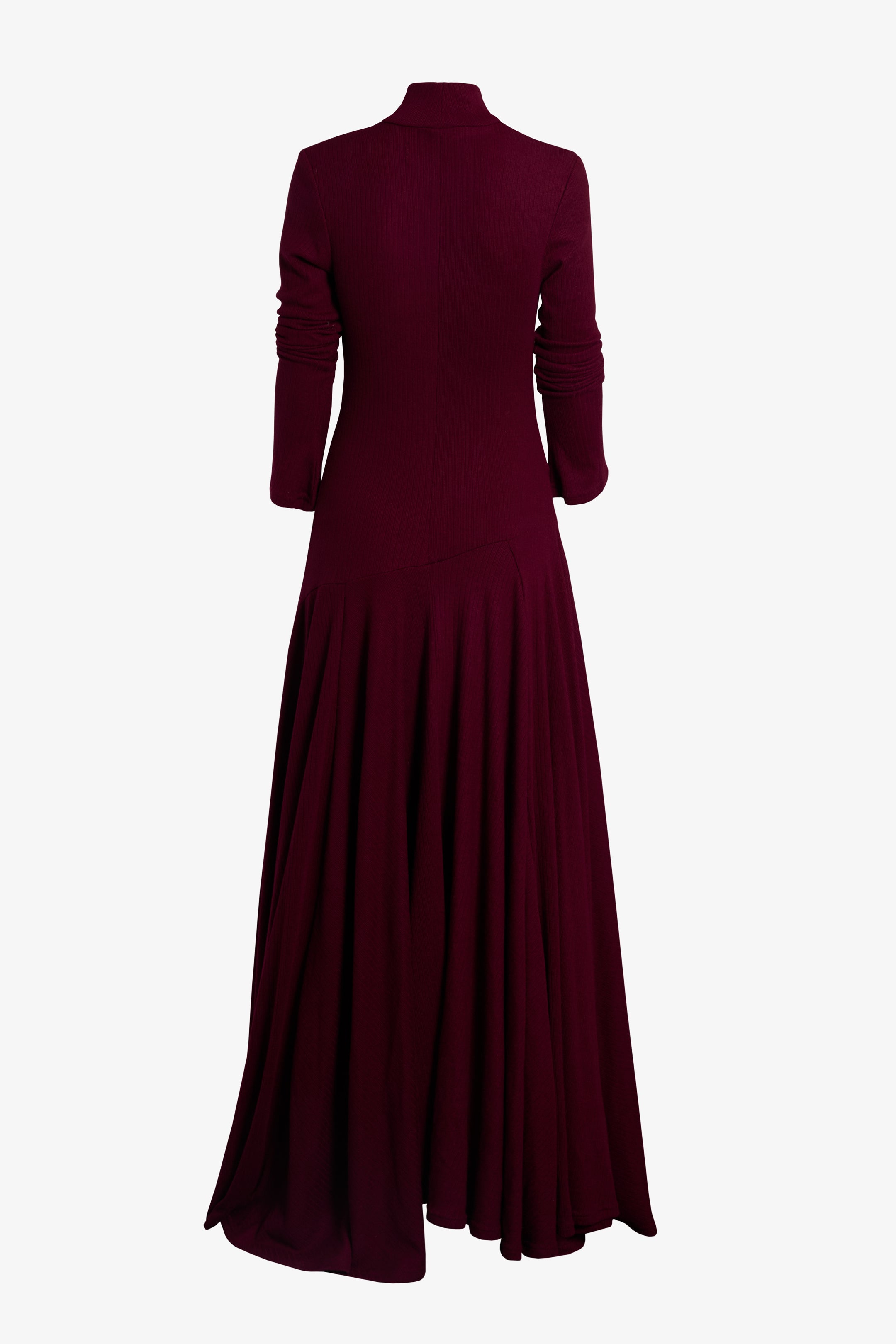 Vestido Esencia burdeo