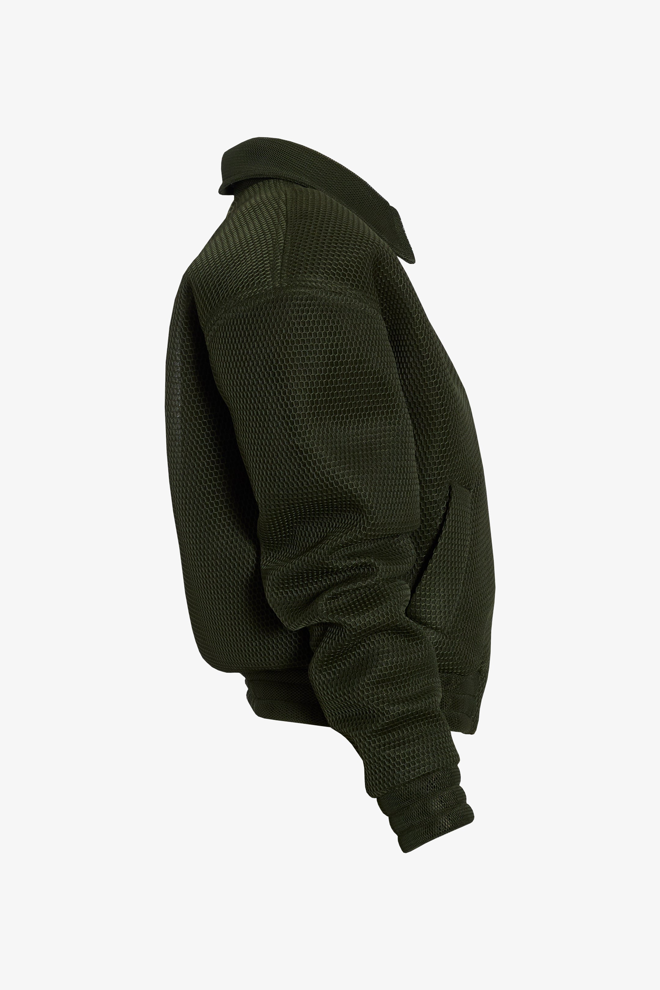 Green imposing bomber