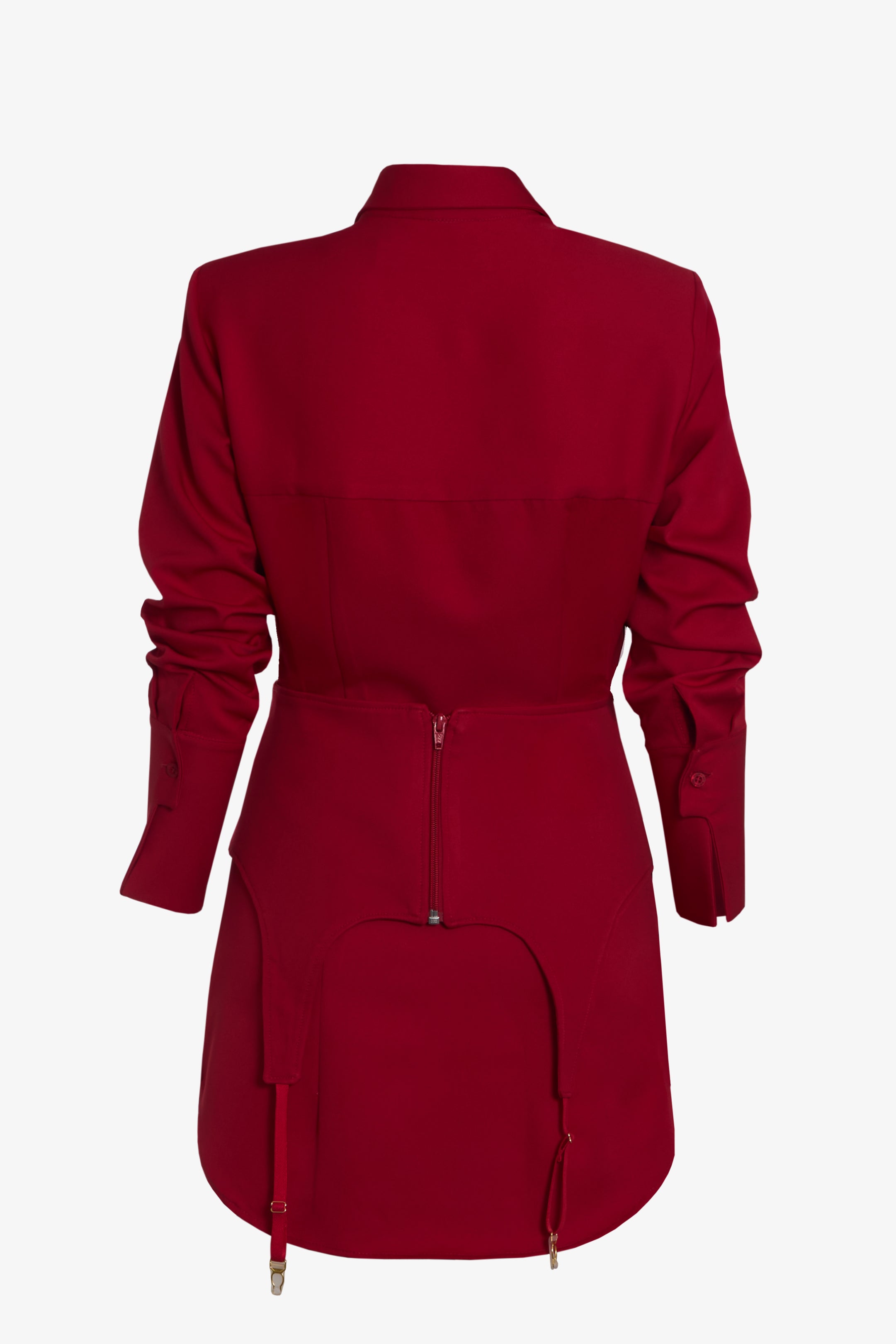 Set lencerie rojo