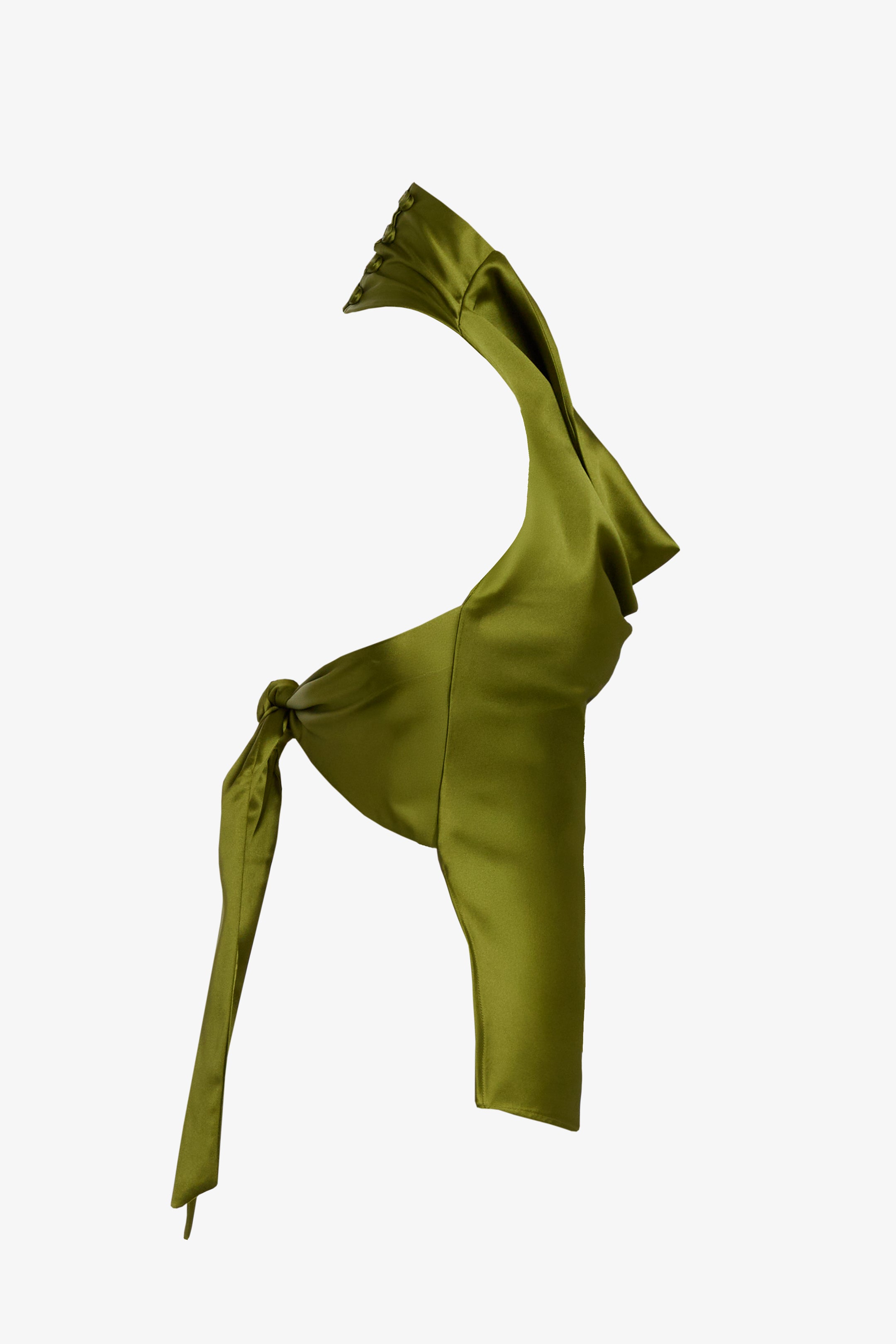 Top flat grecia verde