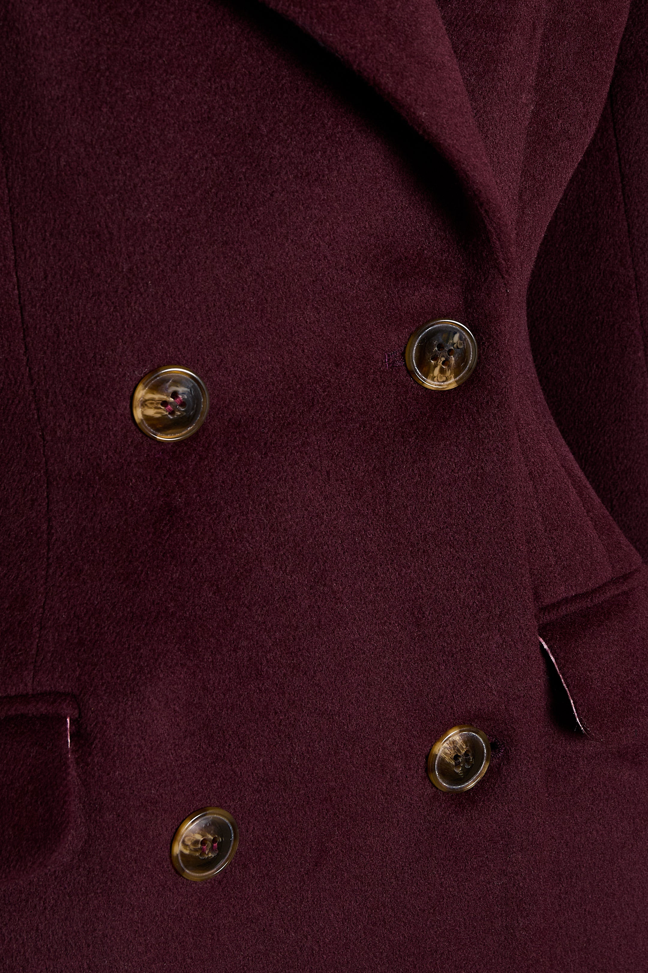 Abrigo Marie claudi cherry