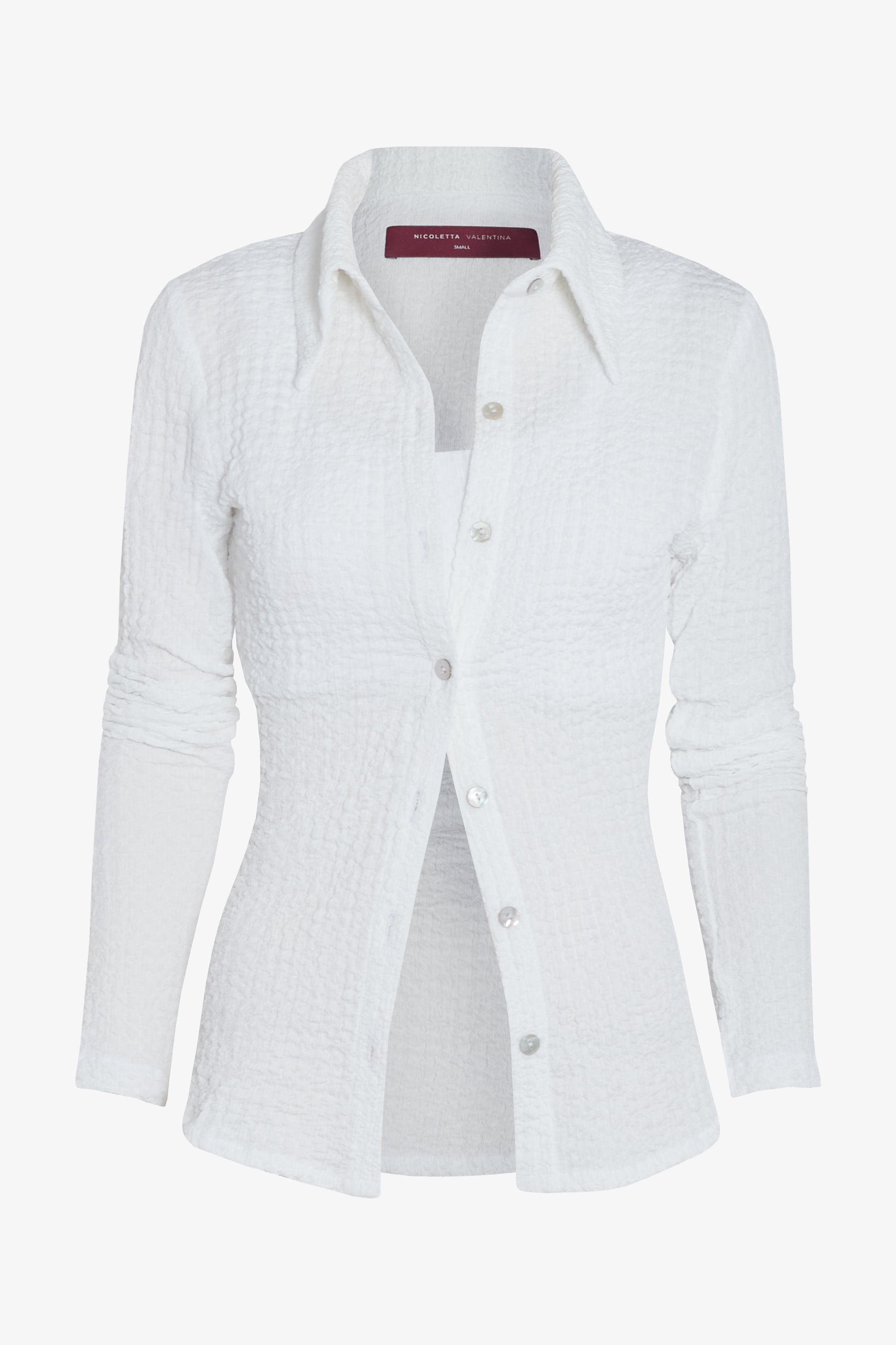 Blusa rouge blanca