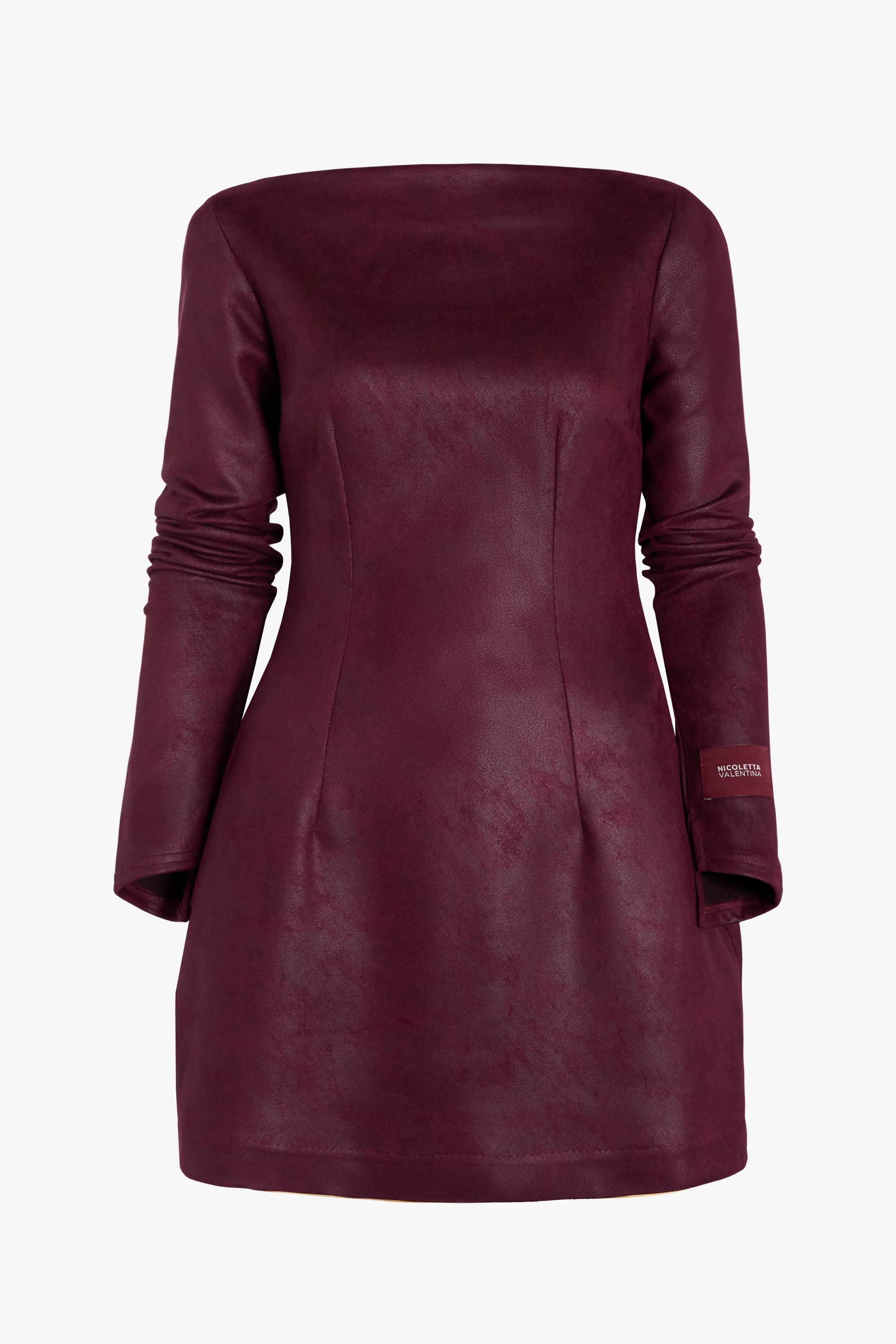 Vestido Jbond burdeo