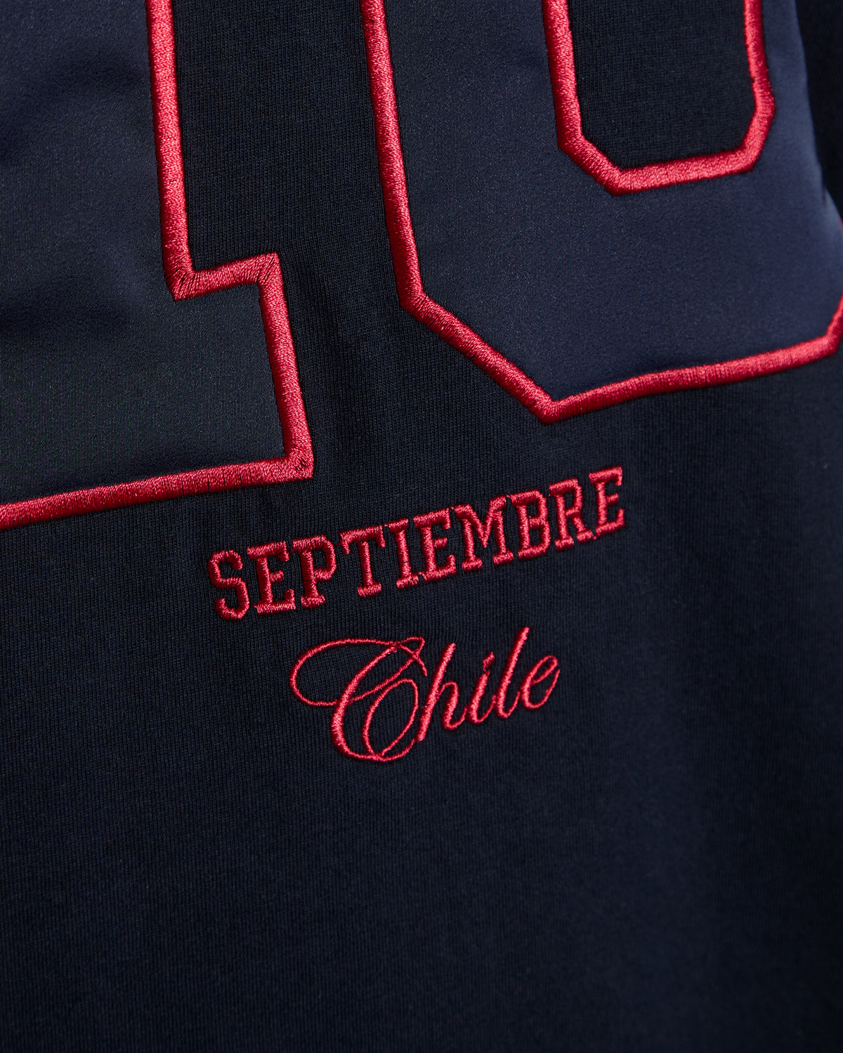 Polera 18 azul
